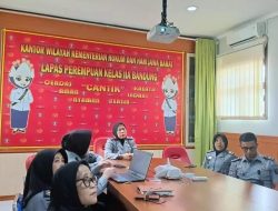 Rapat Koordinasi Kemenkumham, Lapas Perempuan Bandung Jalankan Program Konveksi