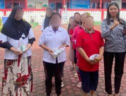 Karutan Perempuan Kelas IIA Medan Bagikan Perlengkapan Mandi Kebada Warga Binaan Hamil dan Lansia