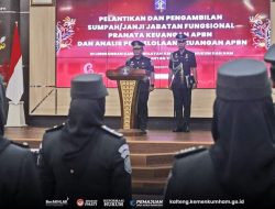 Lantik JF Pranata Keuangan APBN dan Analis Pengelolaan Keuangan APBN, Kakanwil: Laksanakan Pekerjaan dengan Profesional