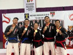 Tsunami Trofi, Atlet Kempo Kontingen Kanwil Kemenkumham Jawa Timur Berhasil Torehkan Prestasi Gemilang