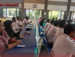 Dukung Proses Demokrasi, Rutan Kabanjahe Ikuti Rapat Pleno Terbuka Rekapitulasi dan Penetapan DPT