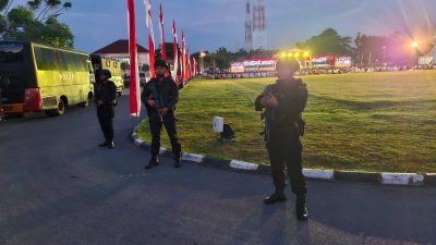 Subsatgas Aksi Khusus OMP-LK 2024 Laksanakan Pengamanan Do’a Bersama