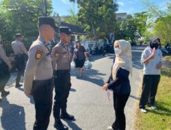 Antisipasi Gangguan Kamtibmas, Subsatgas PAM Patroli dan Pengamanan di Lokasi Kampanye