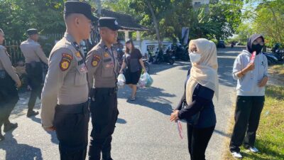 Antisipasi Gangguan Kamtibmas, Subsatgas PAM Patroli dan Pengamanan di Lokasi Kampanye