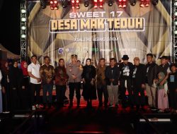 Kapolres Pelalawan Pimpin Pengamanan Konser Artis Ibukota di Desa Mak Teduh