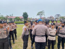 Satgas Propam Gelar Apel Pagi Cek Kesiapan Personel Terlibat OMP LK-2024