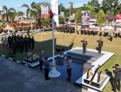 Maju Bersama Indonesia Raya, Polres Kampar Gelar Upacara Sumpah Pemuda Ke-96 