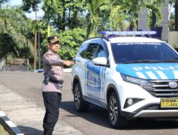 Polres Kuansing Gelar Apel Bersama dan Patroli Skala Besar Dalam Rangka Persiapan Pengamanan Pelantikan Presiden dan Wakil Presiden Terpilih