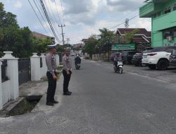 Satgas Kamseltibcarlantas OMP LK-2024 Patroli dan Gatur Lalin