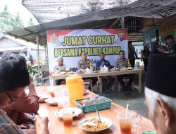 Cooling System Jelang Pilkada 2024, Kapolres Kampar Gelar Jumat Curhat di Desa Persiapan Pulau Belimbing