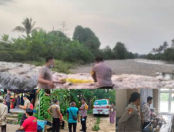 Polsek Tanjungsari Tindak Lanjuti Cek TKP Dan Investigasi Terkait Tenggelamnya Pelajar Sekolah
