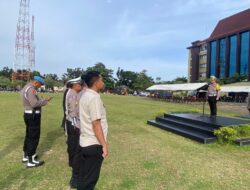 842 Personel Terlibat OMP LK-2024 Ikuti Apel Pagi Dibawah Pengawasan Bidpropam