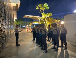 Guna Terciptanya Kamtibmas Kondusif, Subsatgas PAM Objek Kegiatan Lakukan Pengamanan Kampanye