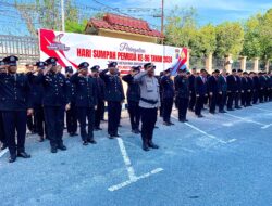 Upacara Bendera Memperingati Hari Sumpah Pemuda ke-96 Tahun 2024 Berlangsung Khidmat di Mapolresta Pekanbaru