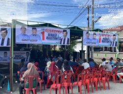 Subsatgas Intelijen Melakukan Pengamanan Kampanye Dialogis Cagub/Cawagub Nomor Urut 1