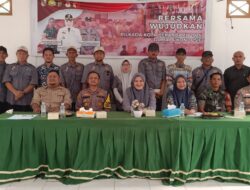 Polsek Pekanbaru Kota Dan Forkopimcam Gelar Cooling System Sambut Pilkada 2024 di Kelurahan Kota Tinggi