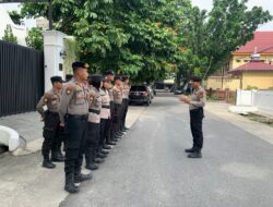 Subsatgas PAM Objek Kegiatan Lakukan Pengamanan Kampanye, Kasubsatgas PAM Objek Kegiatan: Kondusifitas Keamanan Prioritas Kita 