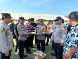 Para Personel dan Cagub/Cawagub Serta Tim Dapatkan Pelayanan Kesehatan Dari Satgas Ban Ops Dokkes
