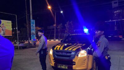 Jelang Pilkada 2024, Satgas Preventif Polres Kuansing Intensifkan Patroli Blue Light di Kantor KPU, Bawaslu dan Gudang Logistik 