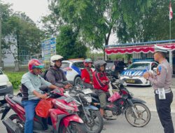 Cipta Kamsebtibcarlantas Serentak Seluruh Indonesia, Satlantas Polres Siak Gelar Operasi Zebra Lancang Kuning 2024