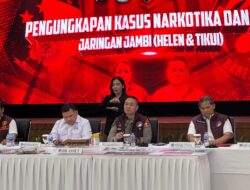 Bareskrim Polri Ungkap Jaringan Narkoba Wilayah Jambi H dan DS