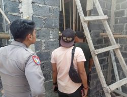 Polsek Ciomas Investigasi Cek Lokasi TKP Terkait Adanya Orang Meninggal Dunia Di Duga Tersengat Listrik
