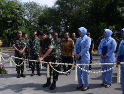 Danlanud Iswahjudi Resmikan Gapura Gerbang Masuk Pangkalan