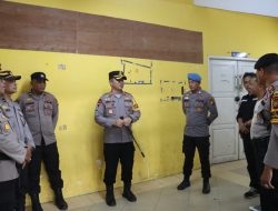 Pastikan Logistik Pilkada 2024 Aman, Kapolres Pelalawan Cek dan Tinjauan Gudang Logistik KPU di GOR Tengku Pangeran
