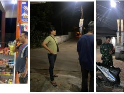 Polsek Cibinong Cek Lokasi TKP Adanya Pencurian Helm Diduga Dua Orang Pelajar Dan Tinggalkan Motornya
