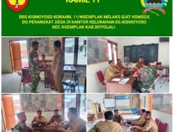 Sinergitas Babinsa Dan Perangkat Desa Ngemplak