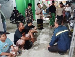 Bhabinkamtibmas Wilayah Hukum Polsek Ciampea Cooling System Laksanakan Kontrol Siskamling Warga