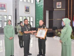 Pimpin Sertijab Kasi Ren Korem 031/ Wira Bima