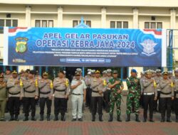 Dandim 0509 Hadir Dalam Ops Kepolisian Zebra Jaya 2024 di Polres Metro Bekasi