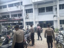 Patroli dan Pengamanan Kantor Penyelenggara Pilkada Rutin Dilakukan Subsatgas PAM