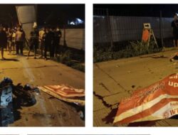 Polsek Citeureup Bersama Unit Laka Lantas Sat Lantas Polres Bogor Tangani Laka Lantas Antara 2 Kendaraan Roda Dua