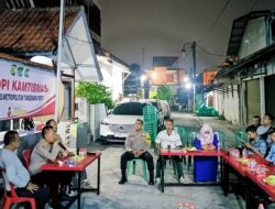 Ngopi Kamtibmas Polsek Tangerang dan Warga Sukasari Jalin Kebersamaan dan Pencegahan Tawuran