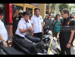 Polres Metro Jakarta Selatan Kembalikan Motor Curian kepada Pemilik, Warga Ucapkan Terima Kasih