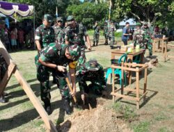 Kunjungan Kerja Aslog Kasad di TMMD Ke-122 Kodim 1704/Mappi