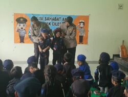 Kapolsek Ciledug Sambut Kunjungan TK Kemala Bhayangkari Dengan Keceriaan dan Edukasi Lalu Lintas