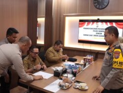 Polres Kampar Tekan MOU Dengan RSUD Bangkinang Terkait MCU Personel