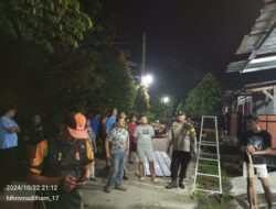 Polsek Citeureup Bersama Instansi Secholder Terkait Lakukan Cek Lokasi TKP Adanya Musibah Bencana Alam Angin Puting Beliung