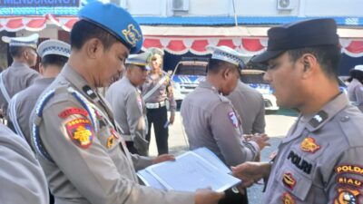 Ratusan Personel Ikut Apel Gelar Pasukan Operasi Zebra LK 2024