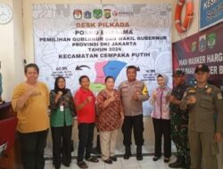 Pengamanan Gudang Logistik Pilkada Kecamatan Polsek Cempaka Putih