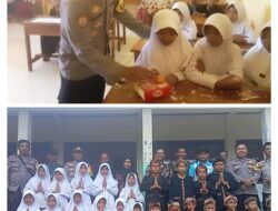 Polsek Sagaranten Polres Sukabumi Tempuh 60 Km Untuk Berikan Makan Siang Gratis Siswa Sekolah Dasar