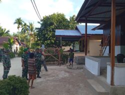 Dansatgas Dampingi Danrem 181/PVT Tinjau Lokasi TMMD Ke-122 Tahun 2024