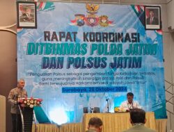 Wujudkan HARKAMTIBMAS, Rutan Bangil Hadiri Rapat Koordinasi Polsus di Jawa Timur Bersama Ditbinmas Polda Jatim dan Polsus Jatim