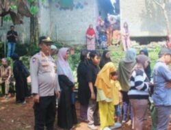 Polsek Rancabungur Bersama Instansi Terkait Monitoring Terkait Giat Pemakaman Jenazah Mayat Yang Ditemukan Tanpa Identitas Di Perkebunan Singkong