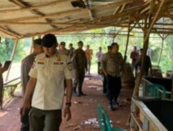 Polsek Cibinong Bersama Instansi Terkait Tindak Lanjuti Laporan Masyarakat Adanya Lokasi Dibuat Giat Judi Sabung Ayam