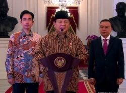 Presiden Prabowo Subianto Umumkan Kabinet Merah Putih di Istana Negara