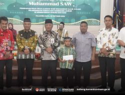 Perkuat Nilai Integritas dan Tanggung Jawab, Kanwil Kemenkumham Kalteng Gelar Peringatan Maulid Nabi Muhammad SAW